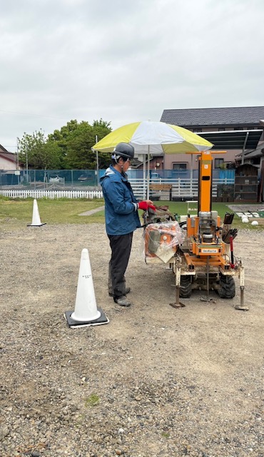 地盤調査✨（半田市）